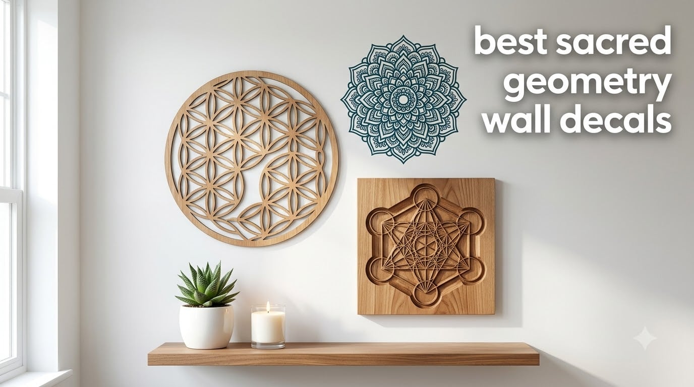best sacred geometry wall decals