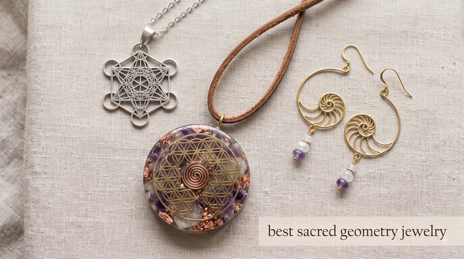 best sacred geometry jewelry