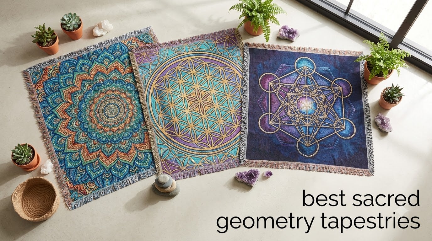 best sacred geometry tapestries