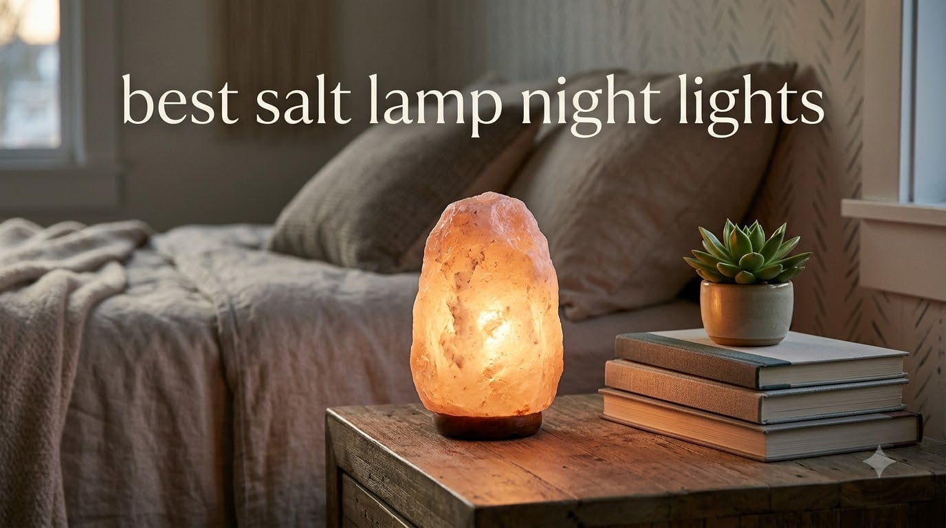 best salt lamp night lights