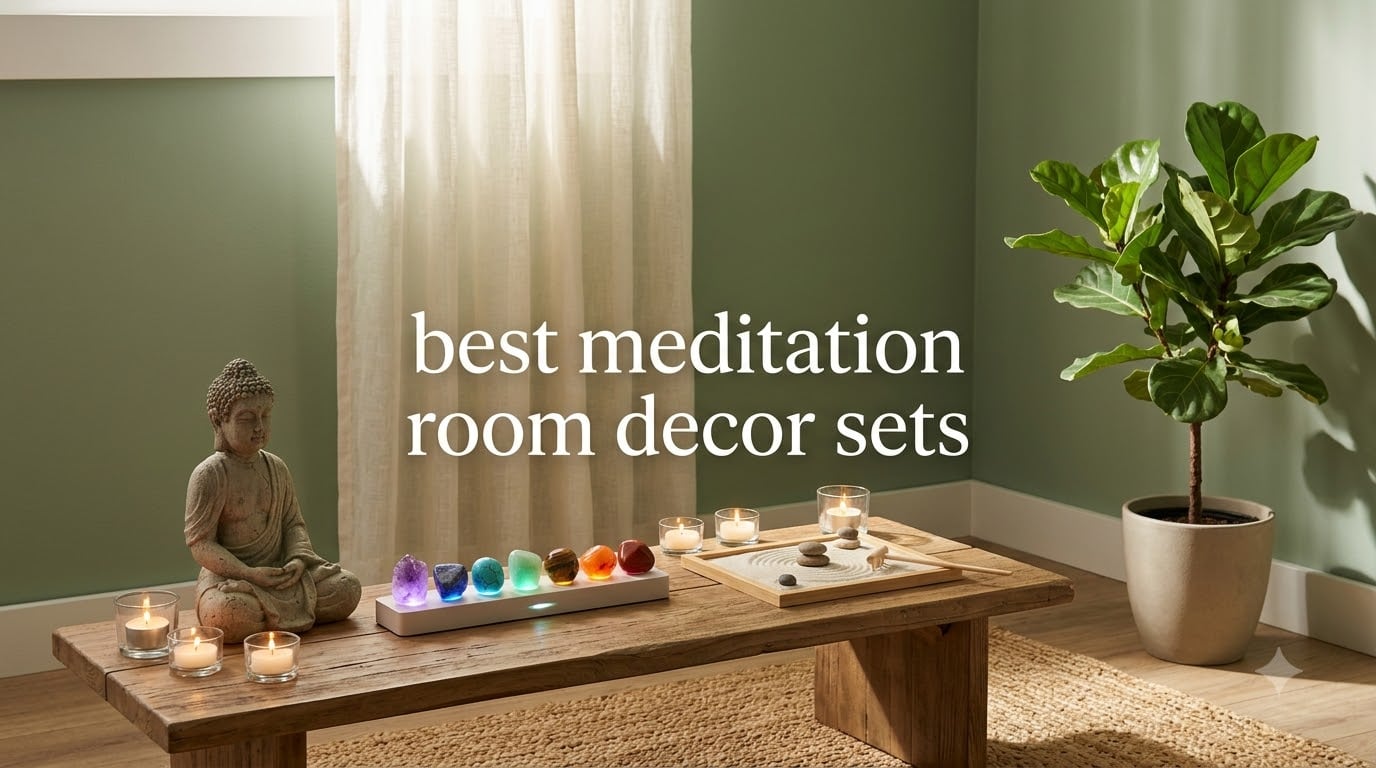 best meditation room decor sets