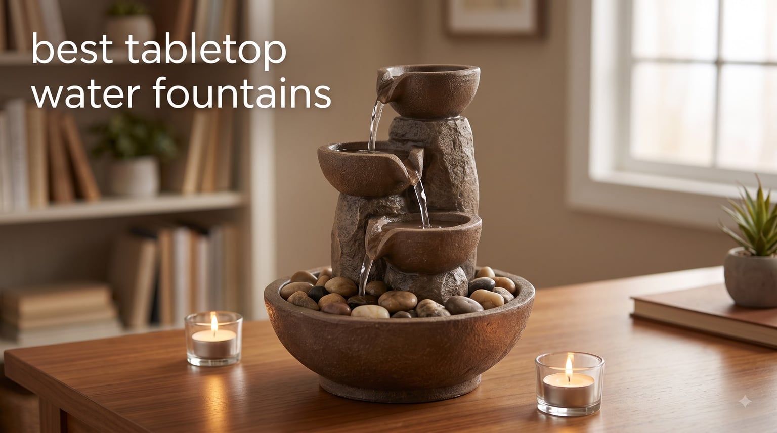 best tabletop water fountains