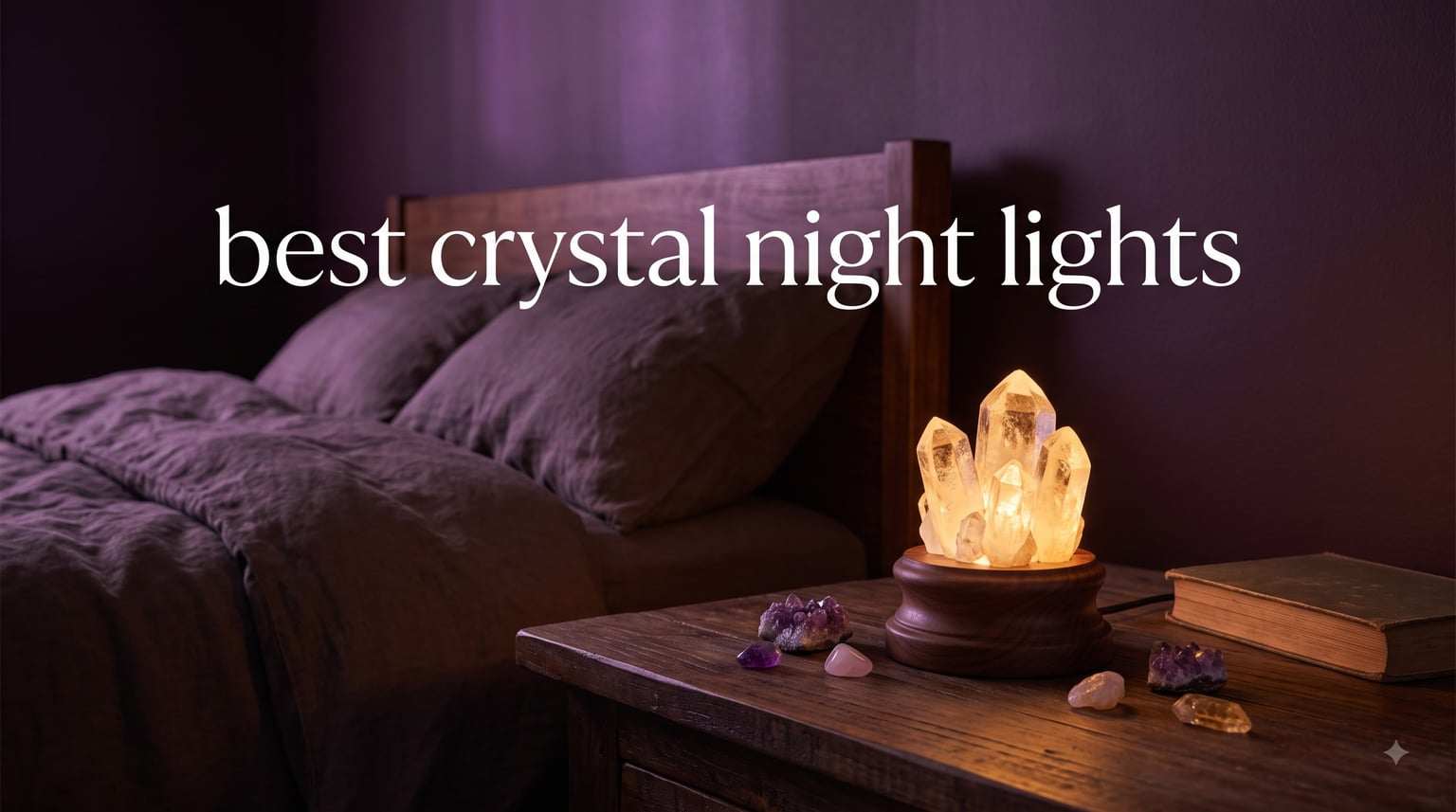 best crystal night lights