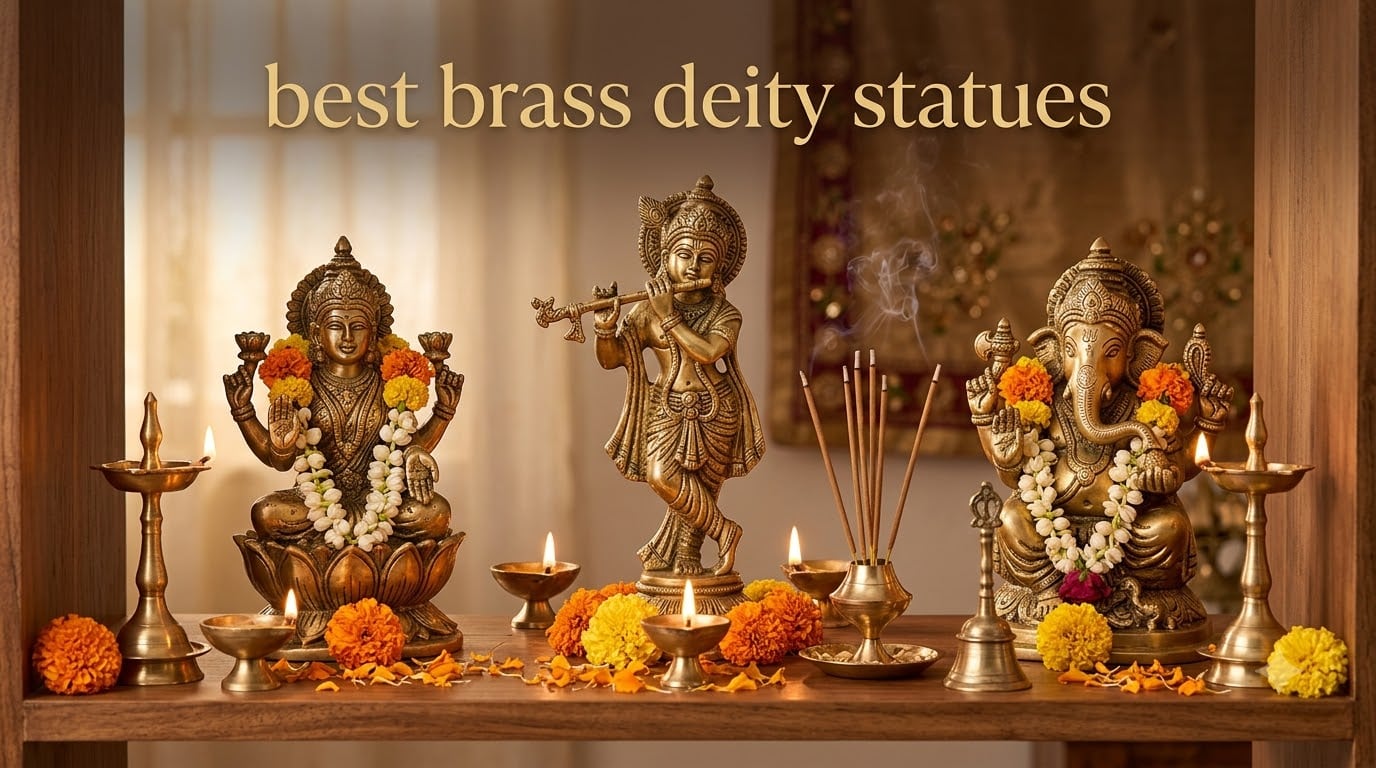 best brass deity statues
