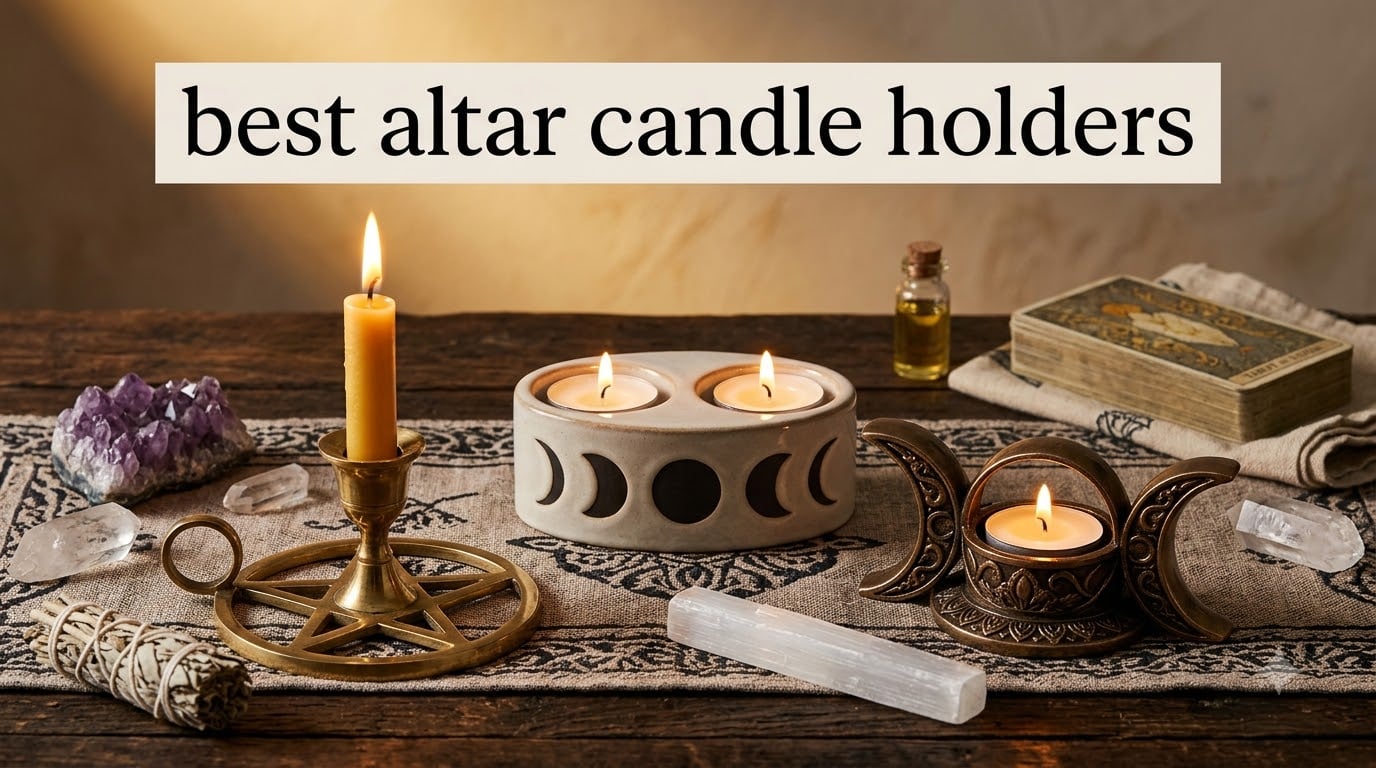 best altar candle holders