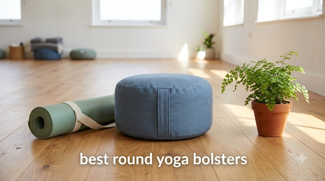 best round yoga bolsters