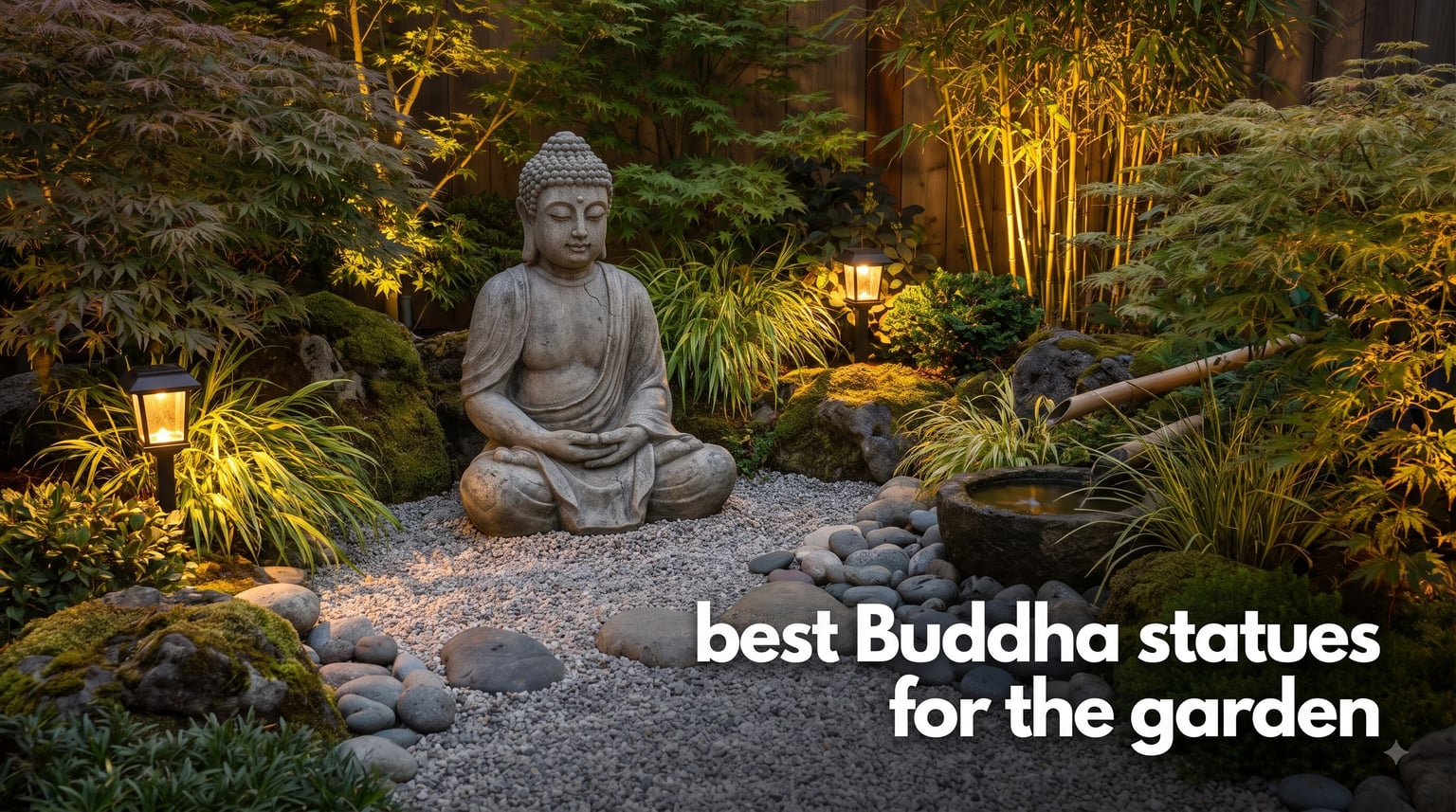 best Buddha statues for the garden