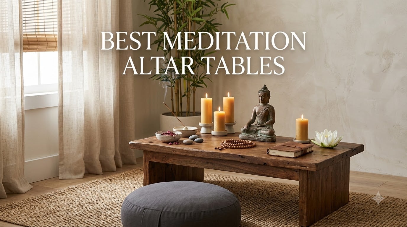 best meditation altar tables