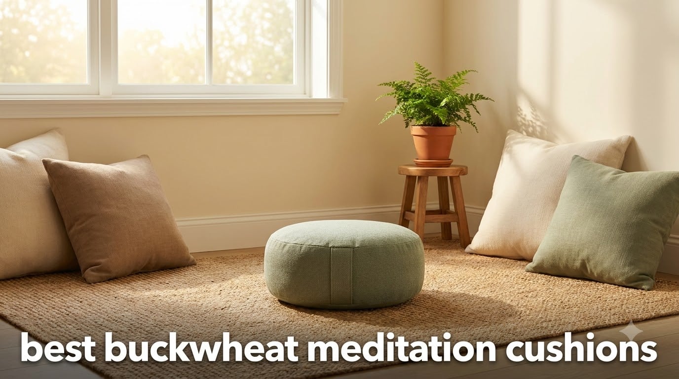 best buckwheat meditation cushions