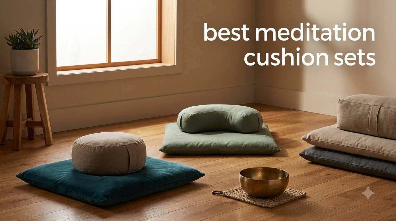 best meditation cushion sets
