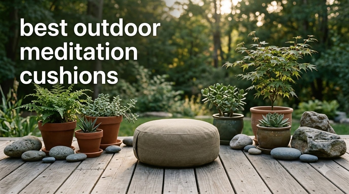 best outdoor meditation cushions