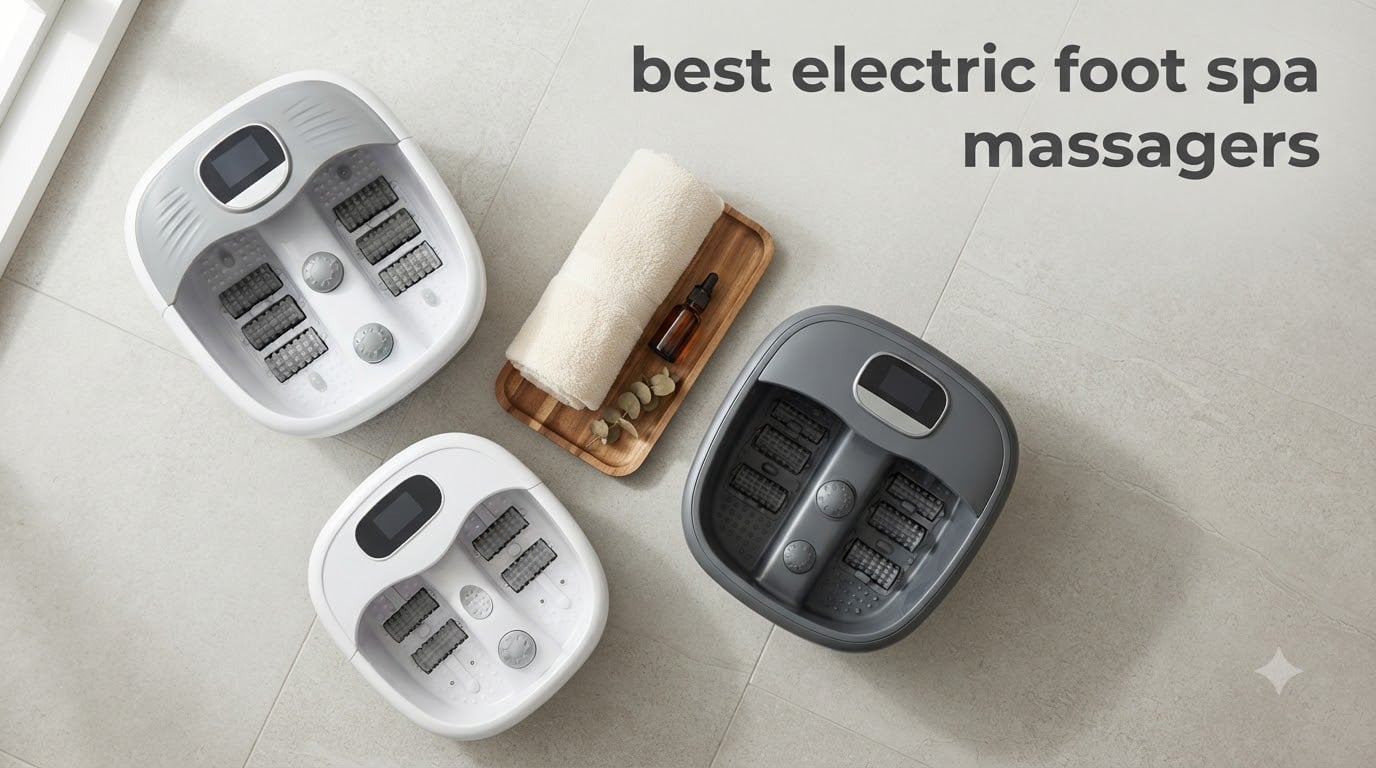 best electric foot spa massagers