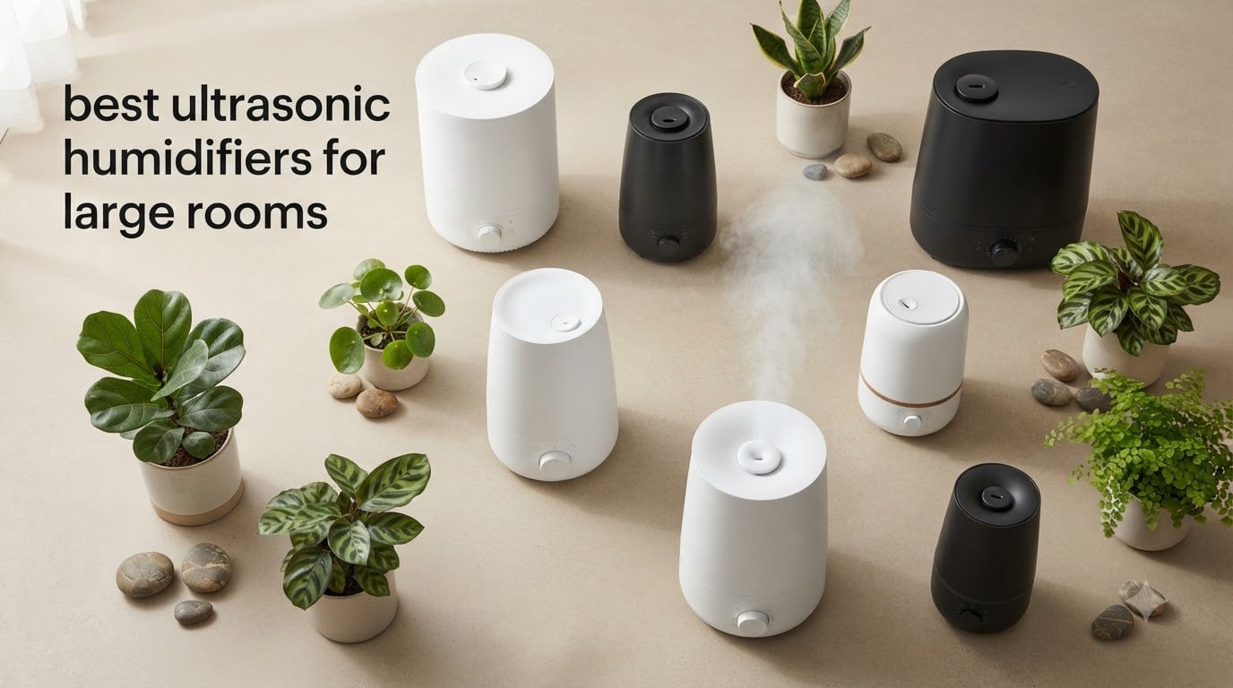 best ultrasonic humidifiers for large rooms