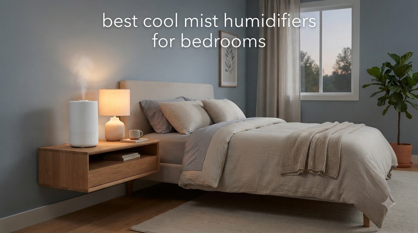 best cool mist humidifiers for bedrooms