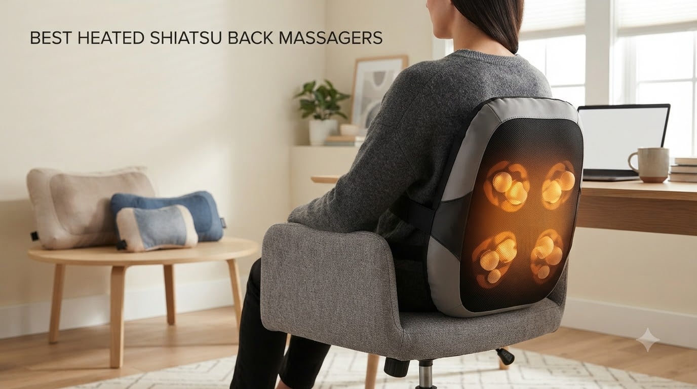 best heated shiatsu back massagers