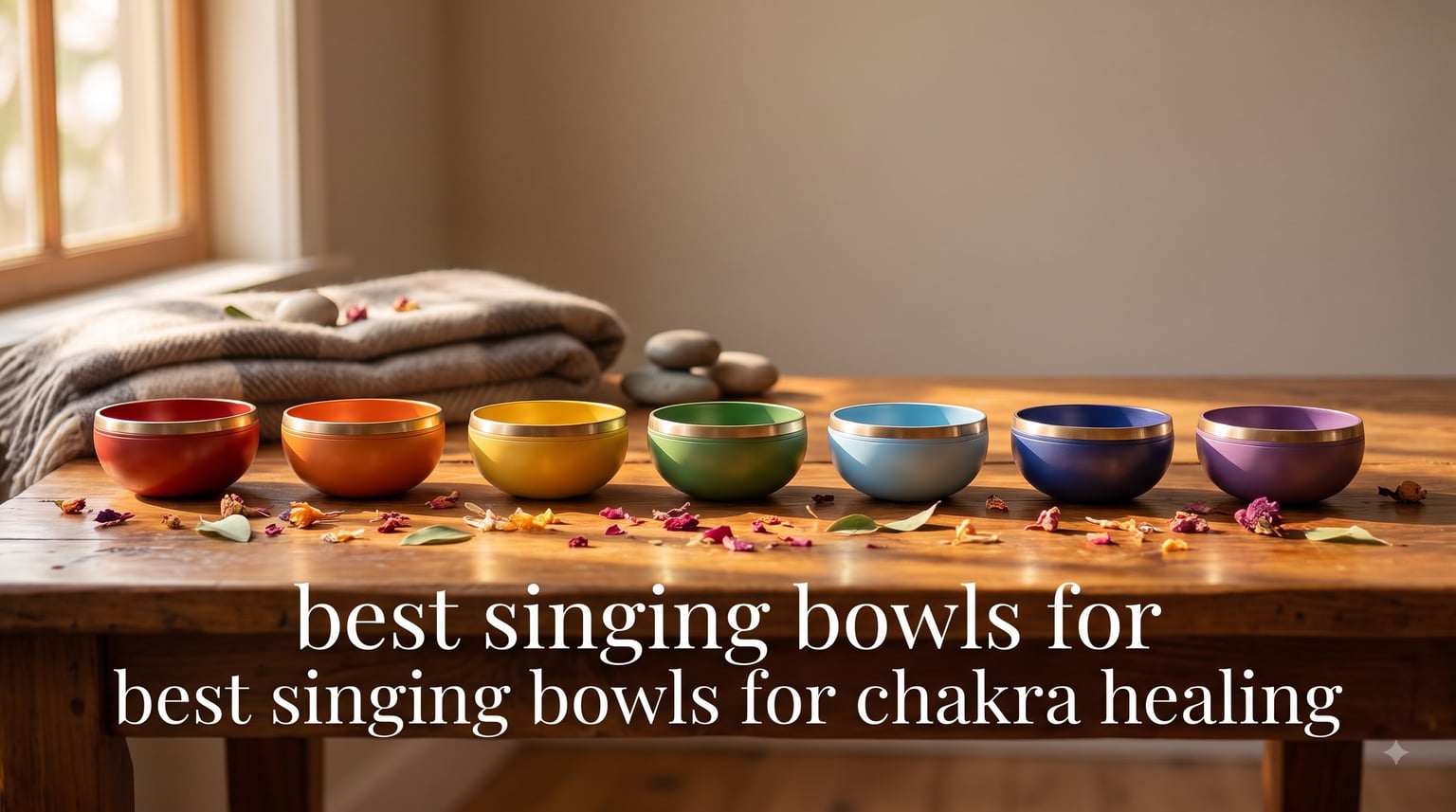best singing bowls for chakra healing