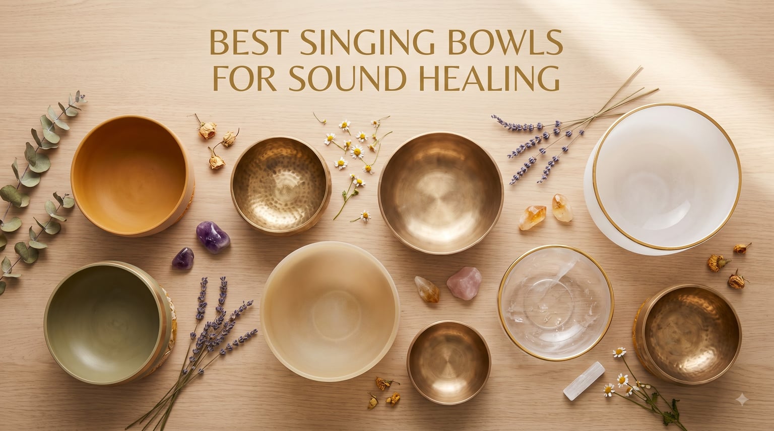 best singing bowls for sound healing