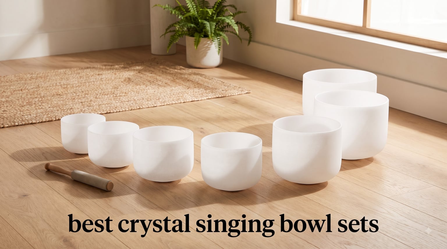 best crystal singing bowl sets
