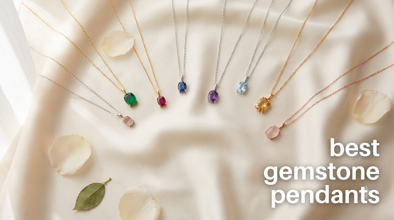 best gemstone pendants