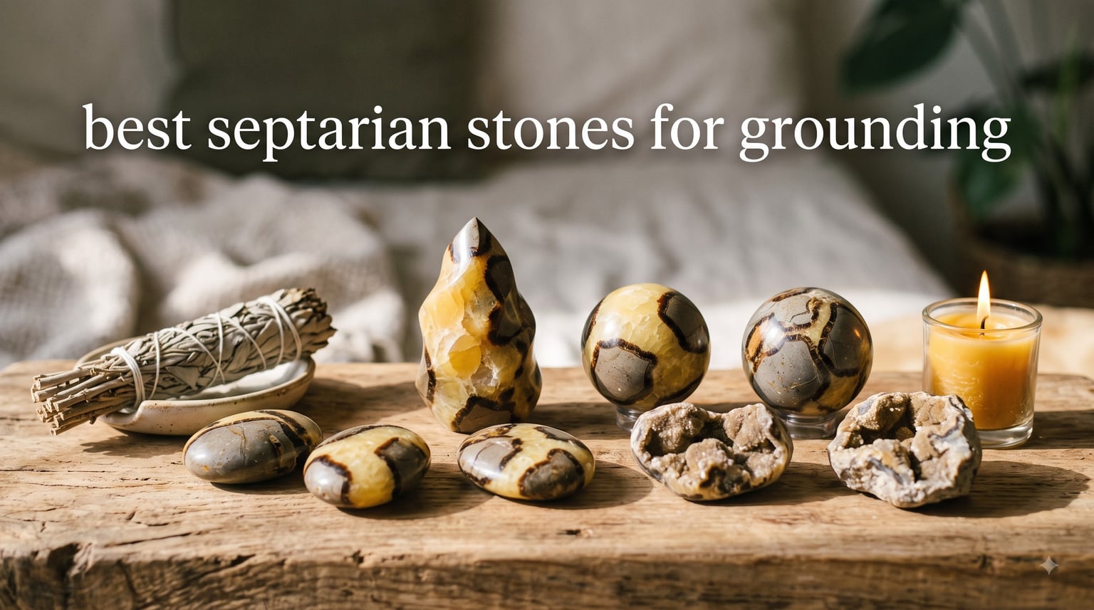 best septarian stones for grounding