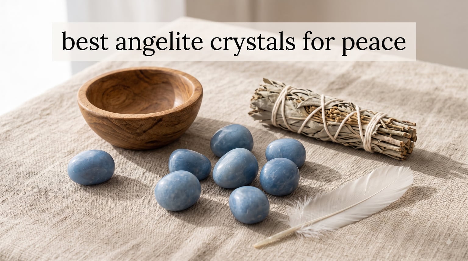 best angelite crystals for peace