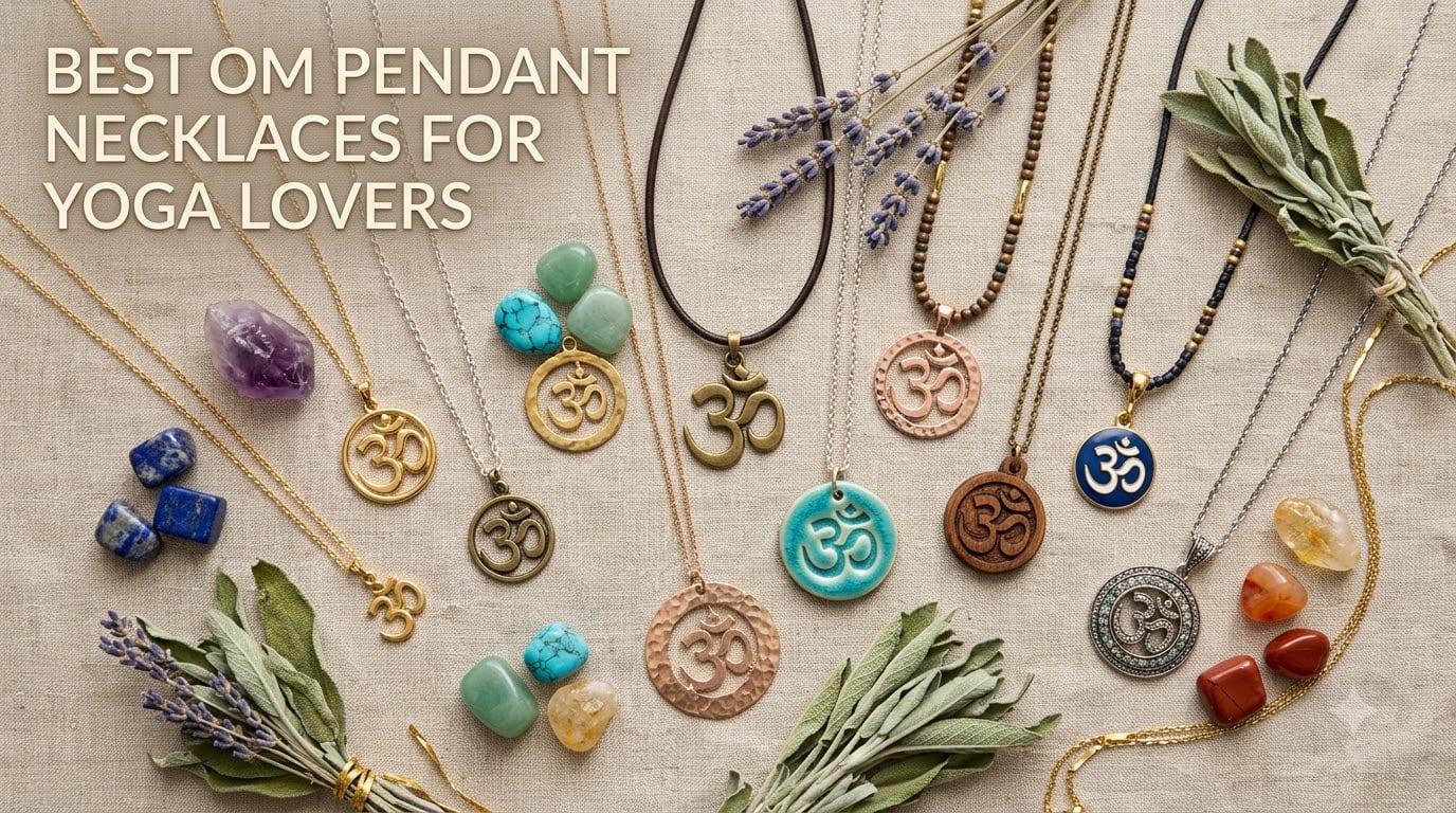 best om pendant necklaces for yoga lovers