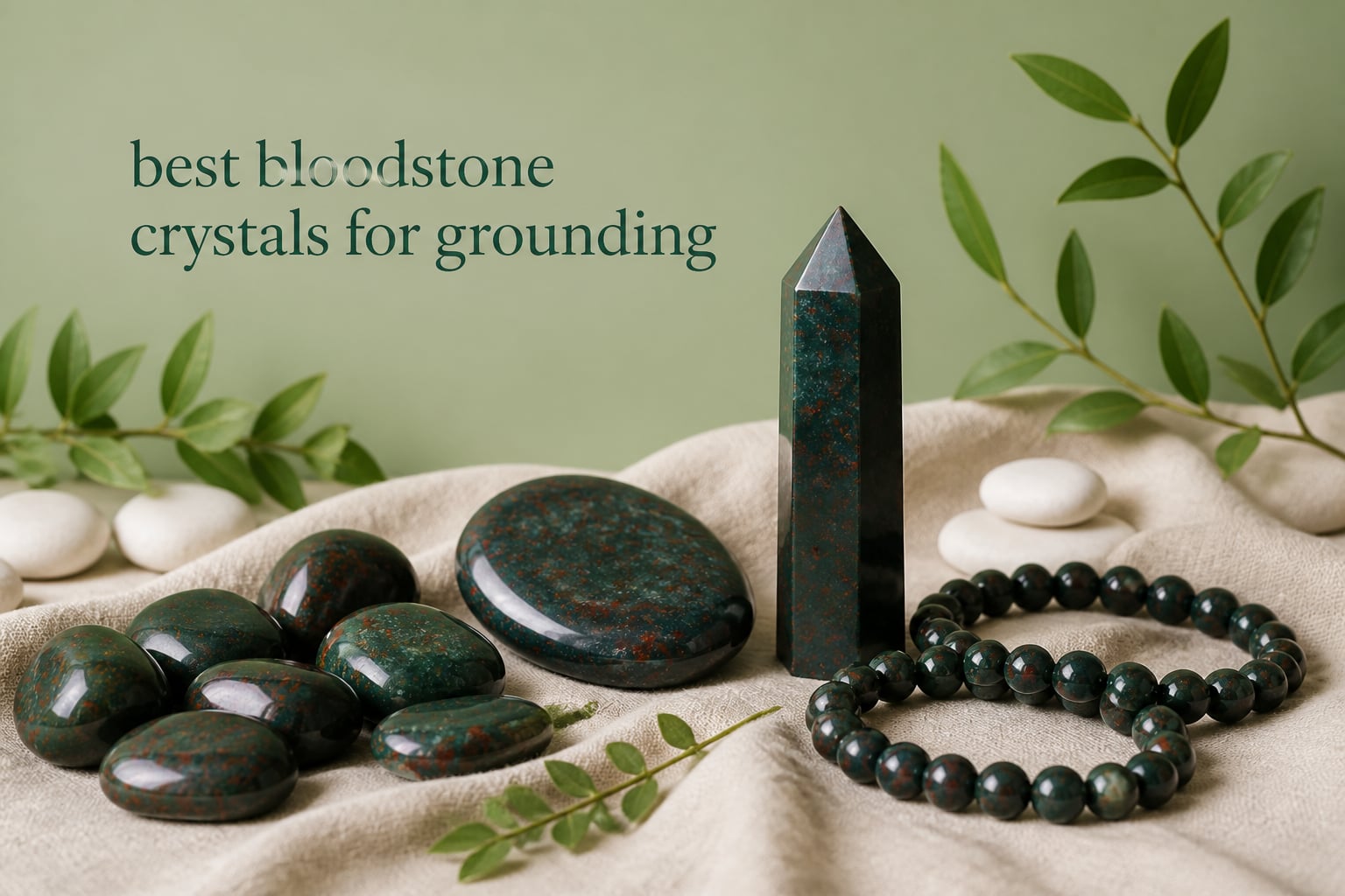 best bloodstone crystals for grounding