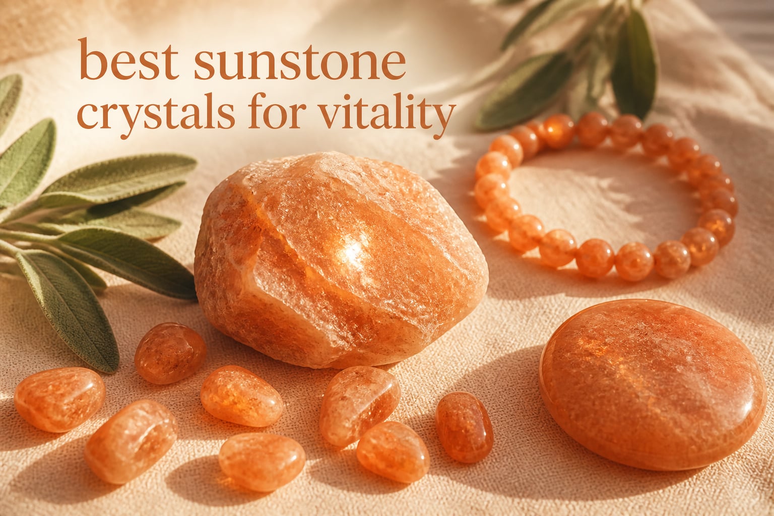 best sunstone crystals for vitality