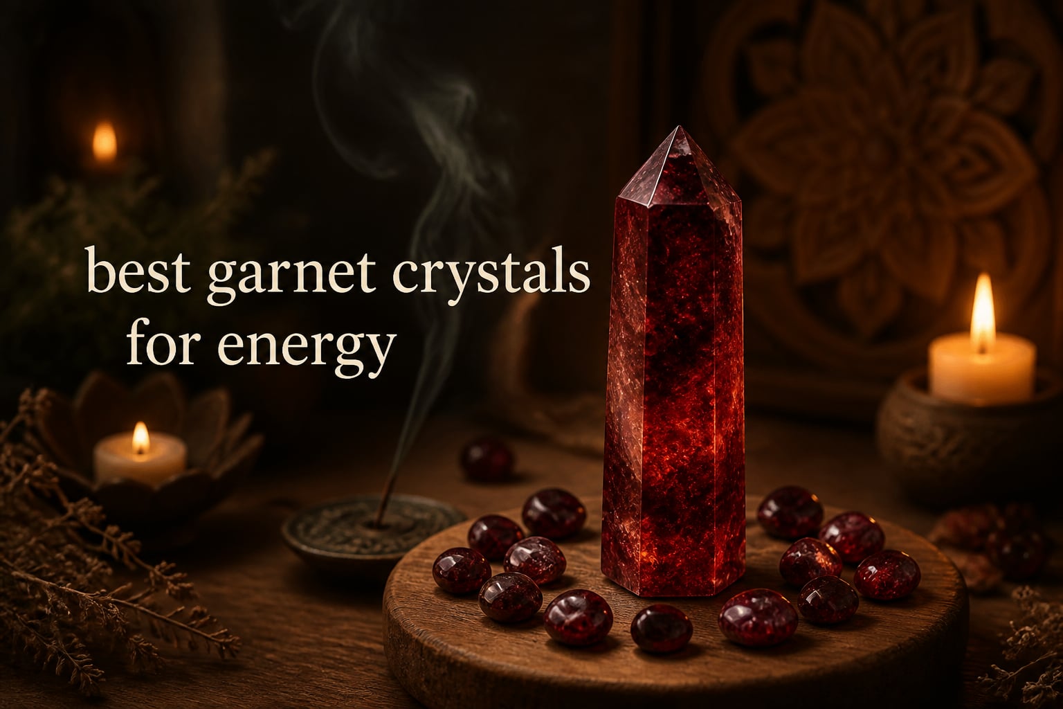 best garnet crystals for energy
