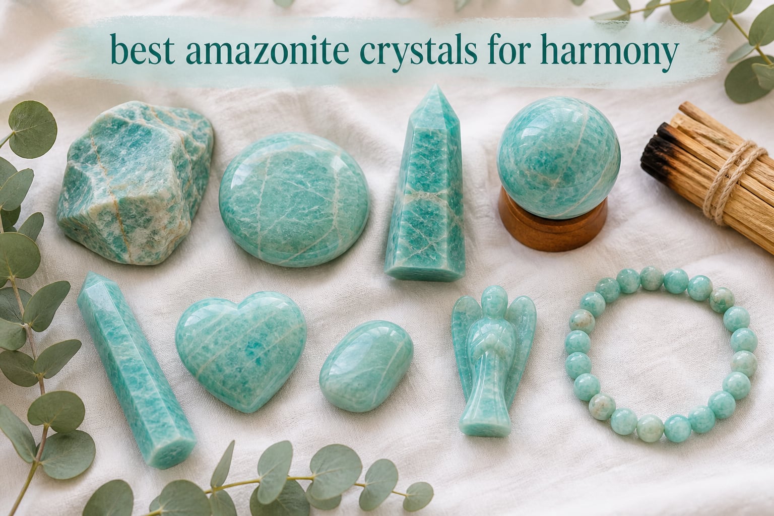 best amazonite crystals for harmony