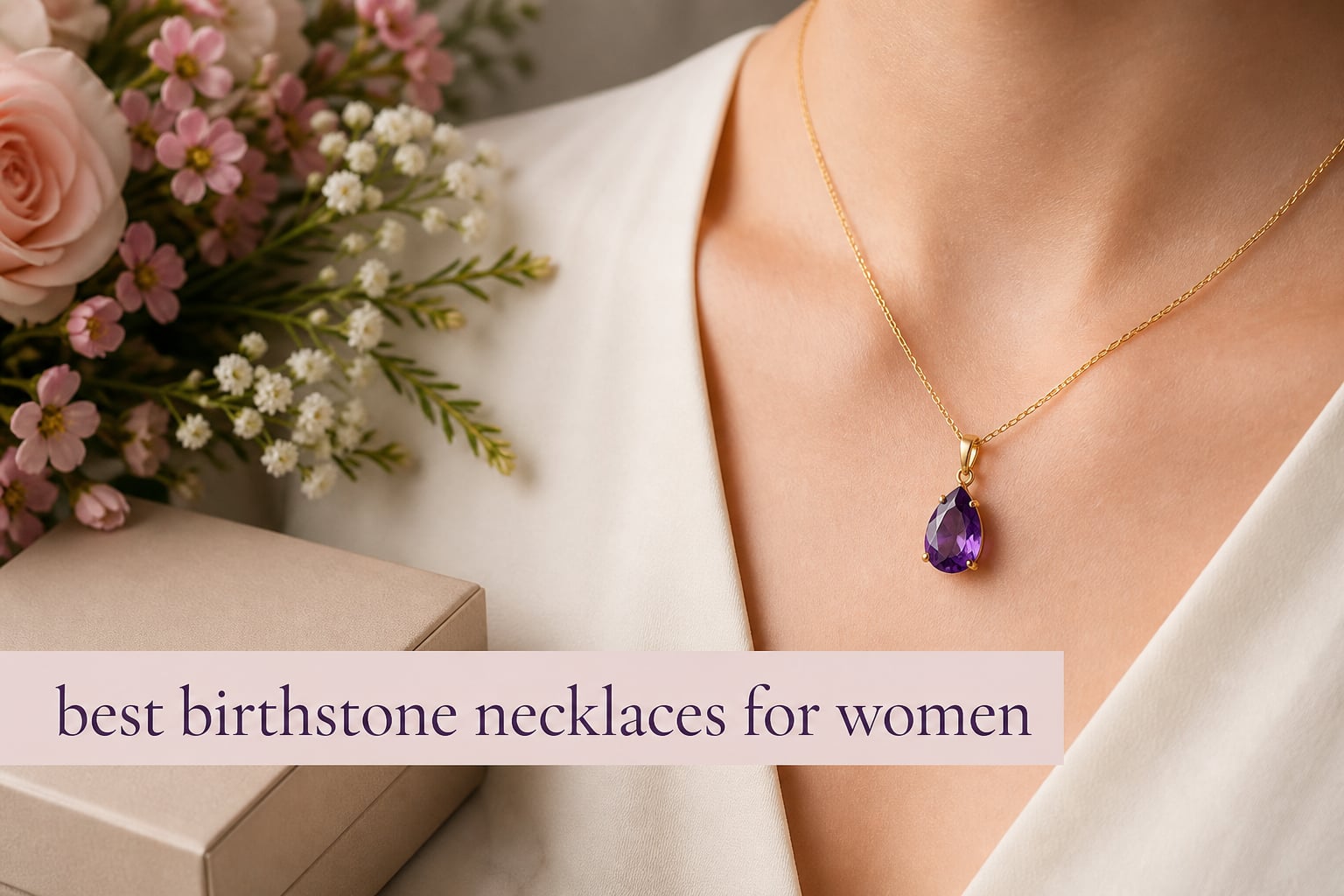 best birthstone necklaces for women