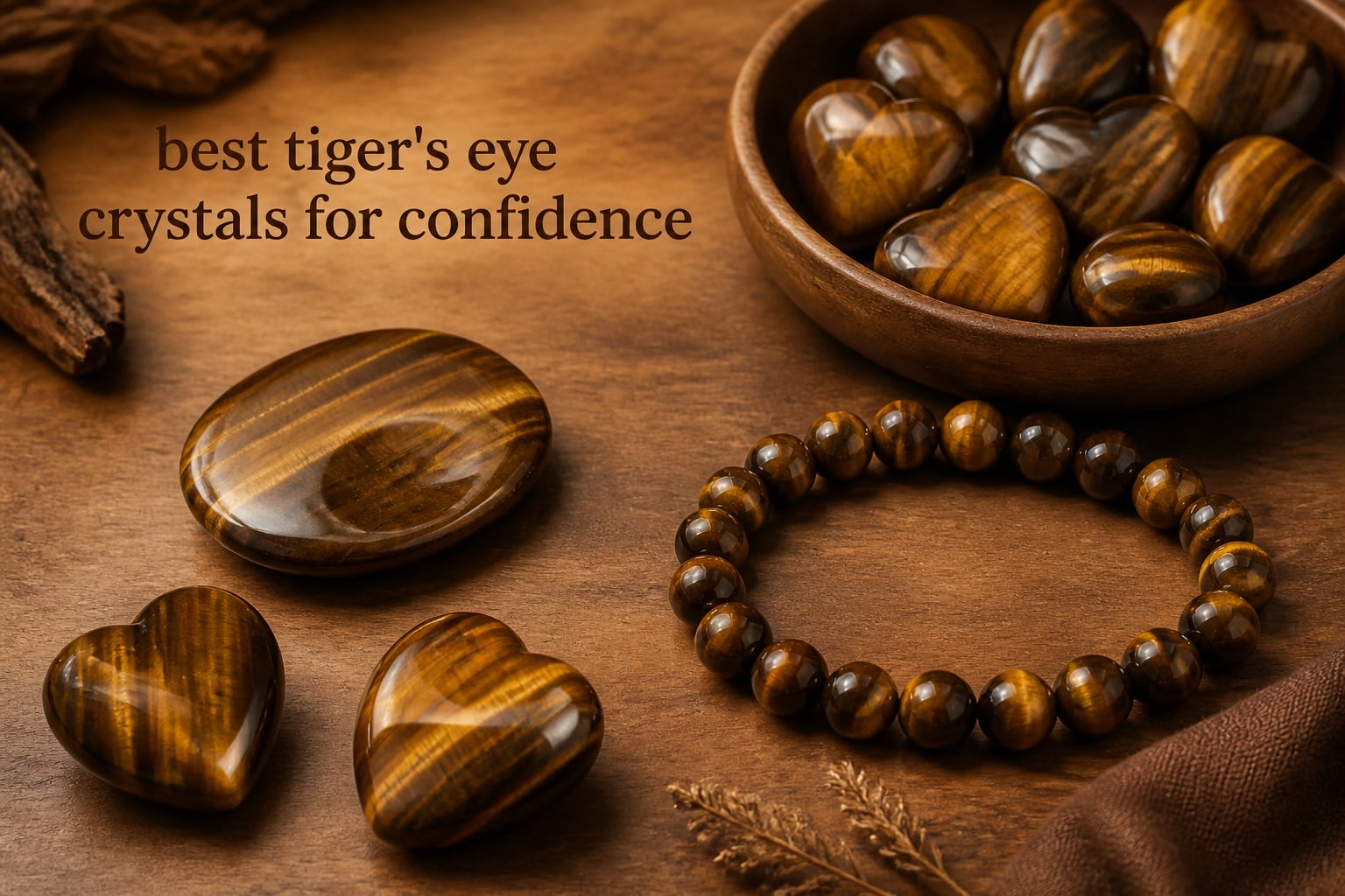 best tiger's eye crystals for confidence