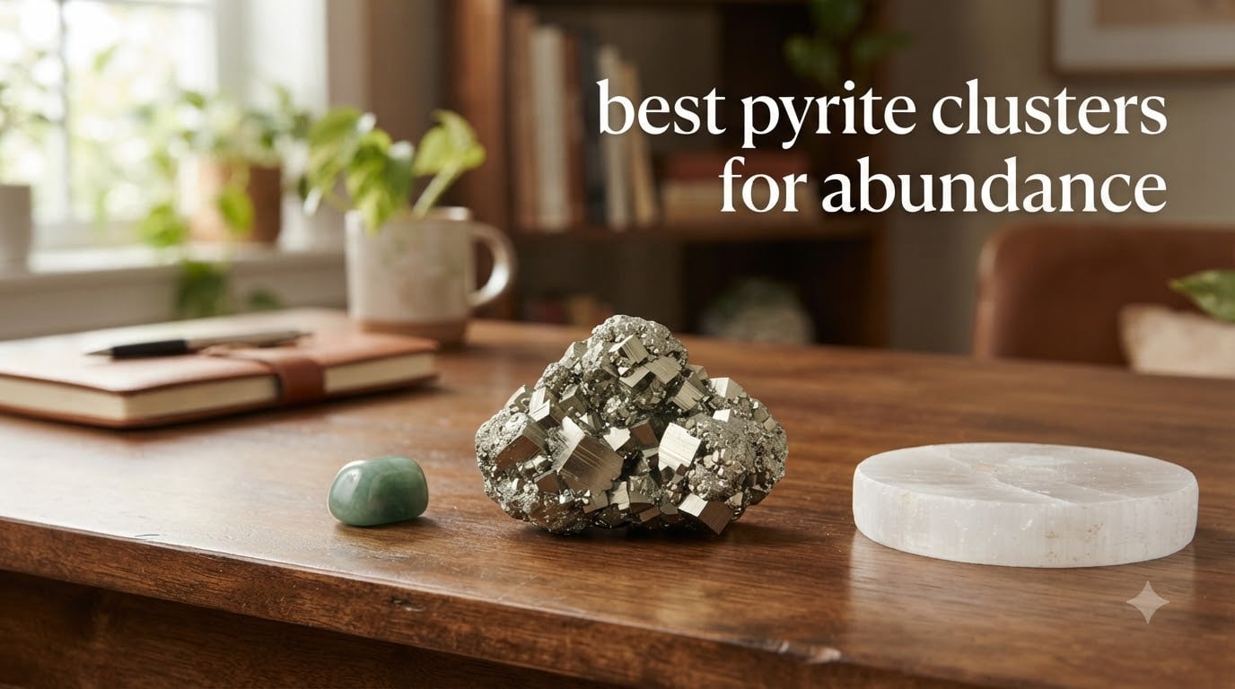 best pyrite clusters for abundance