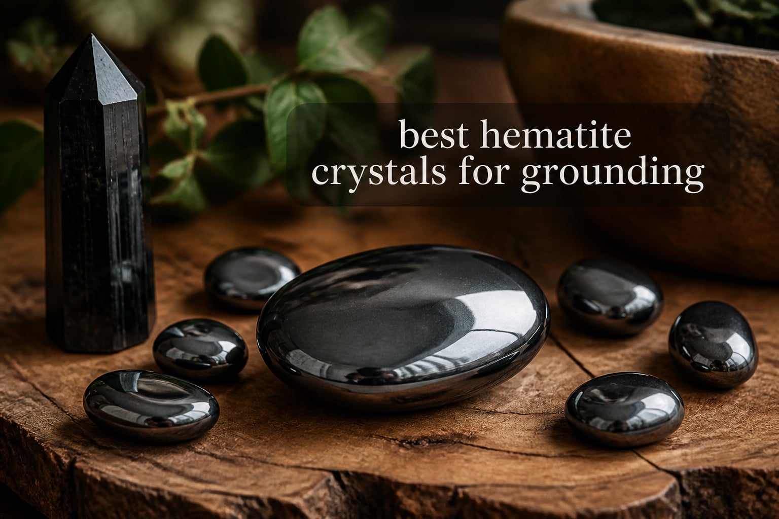 best hematite crystals for grounding