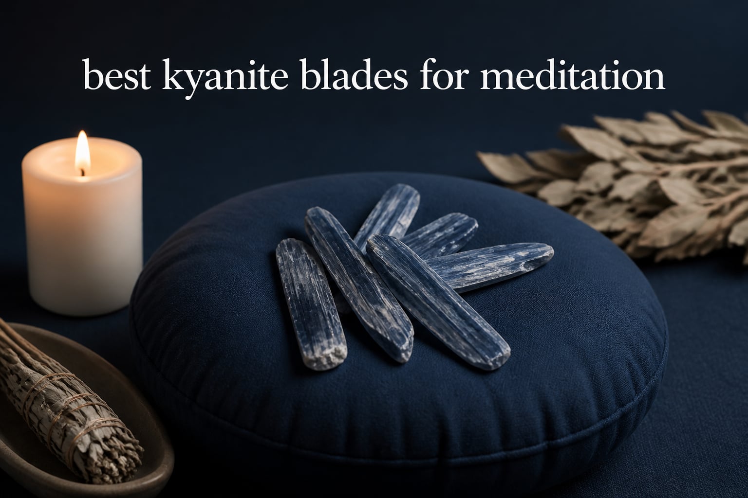 best kyanite blades for meditation