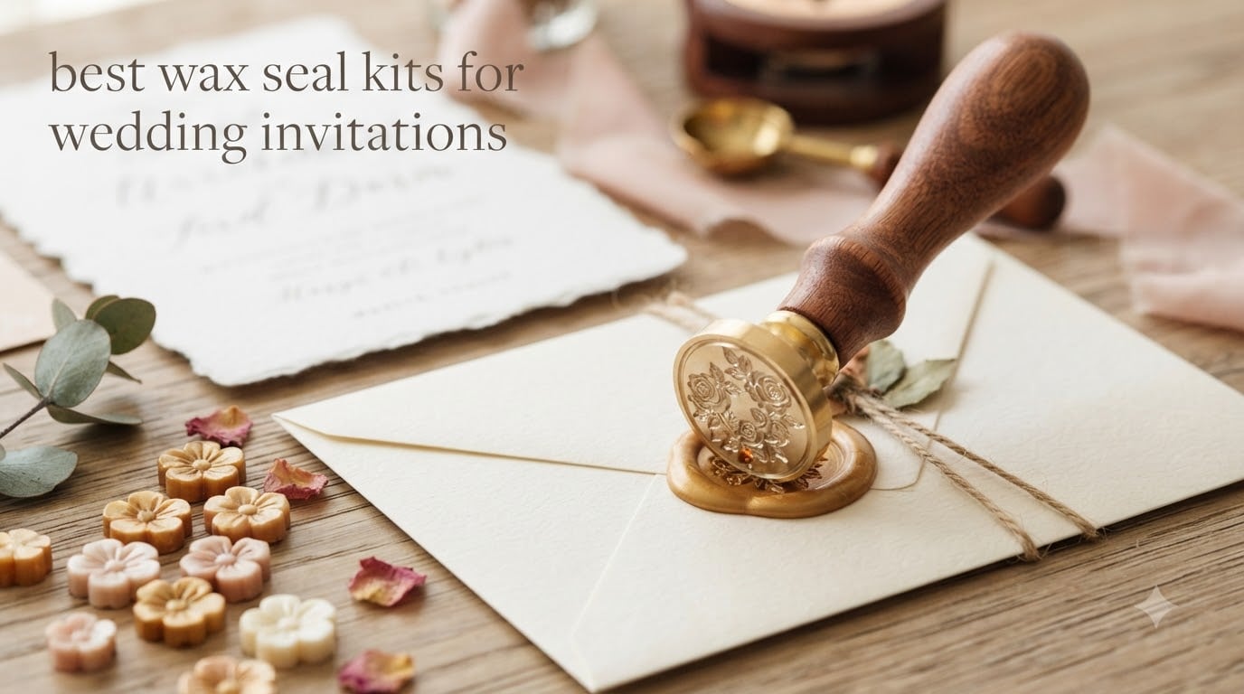 best wax seal kits for wedding invitations