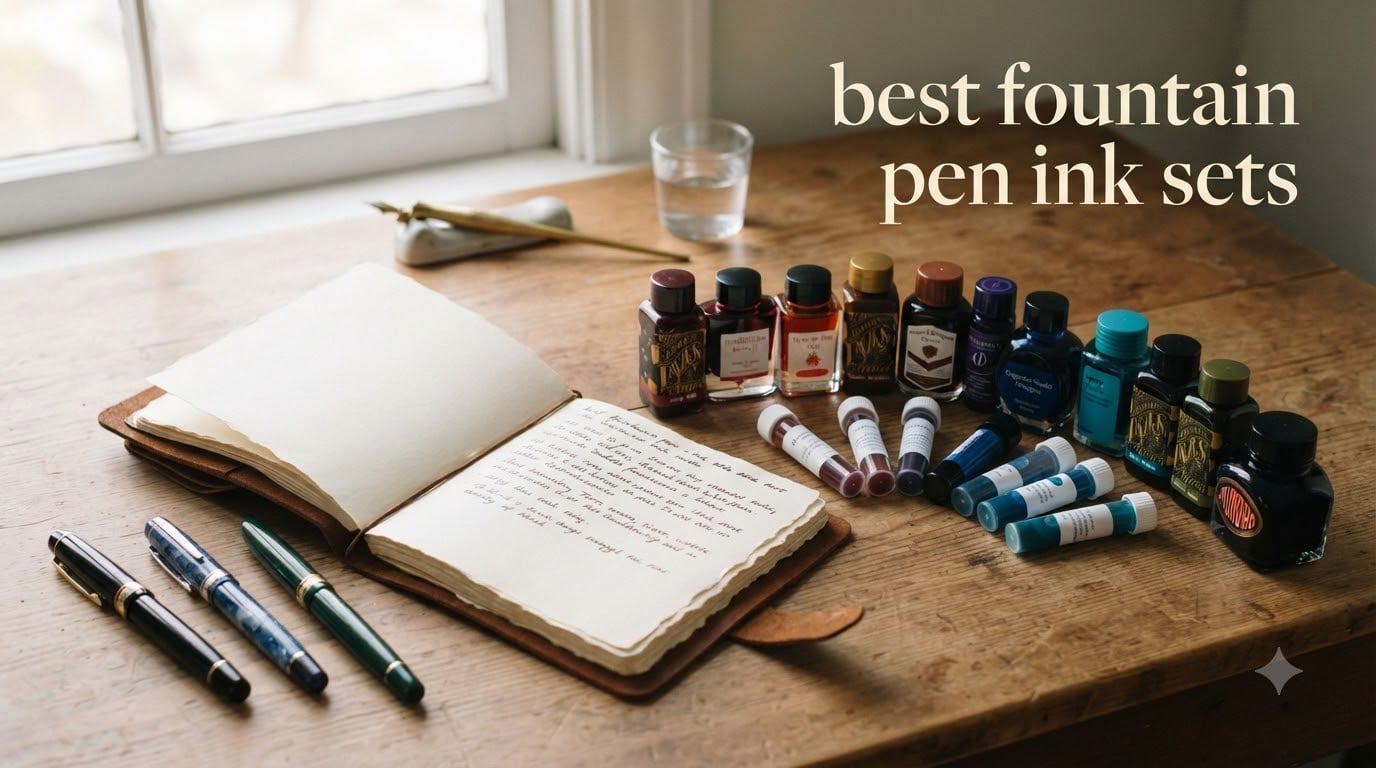 best fountain pen ink sets