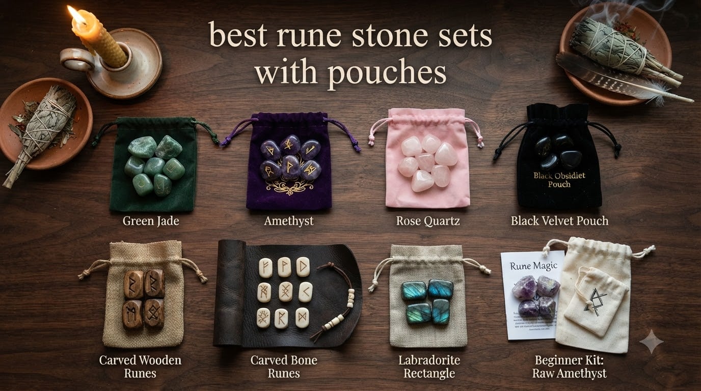 best rune stone sets with pouches