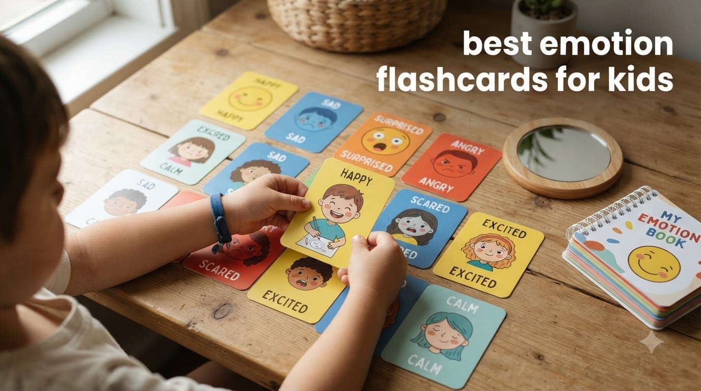 best emotion flashcards for kids