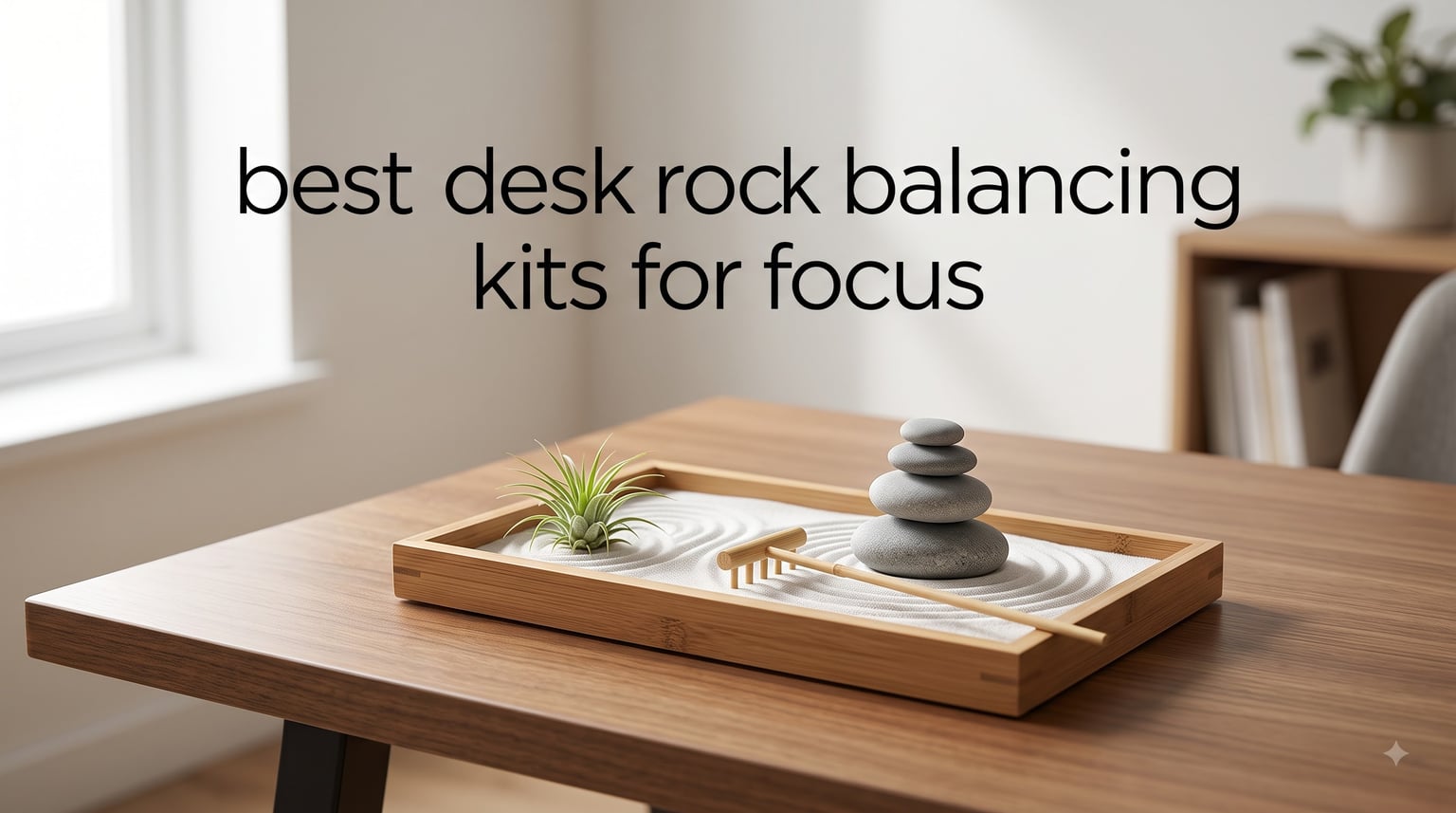 best desk rock balancing kits for focus