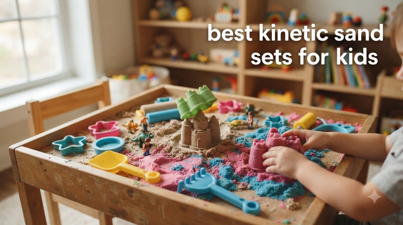 best kinetic sand sets for kids