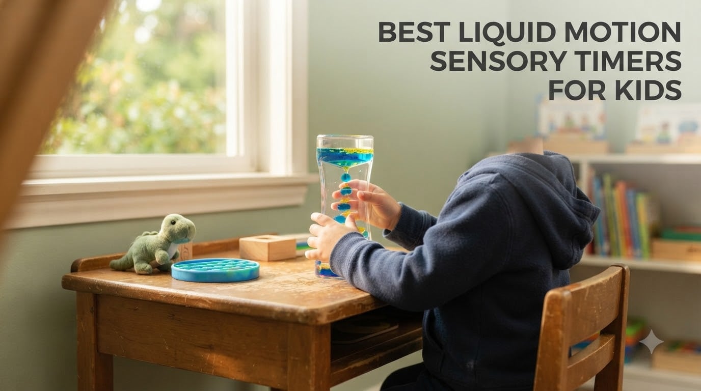 best liquid motion sensory timers for kids
