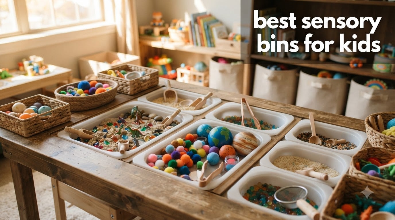best sensory bins for kids