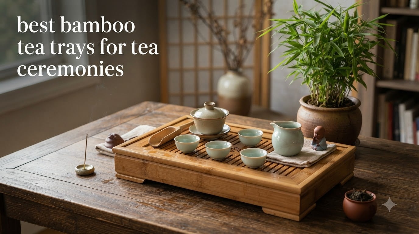 best bamboo tea trays for tea ceremonies