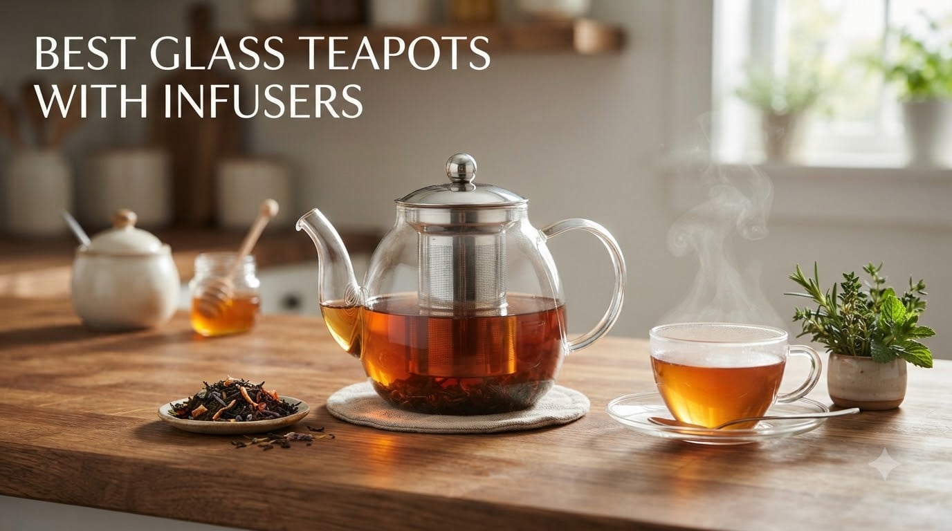 best glass teapots with infusers