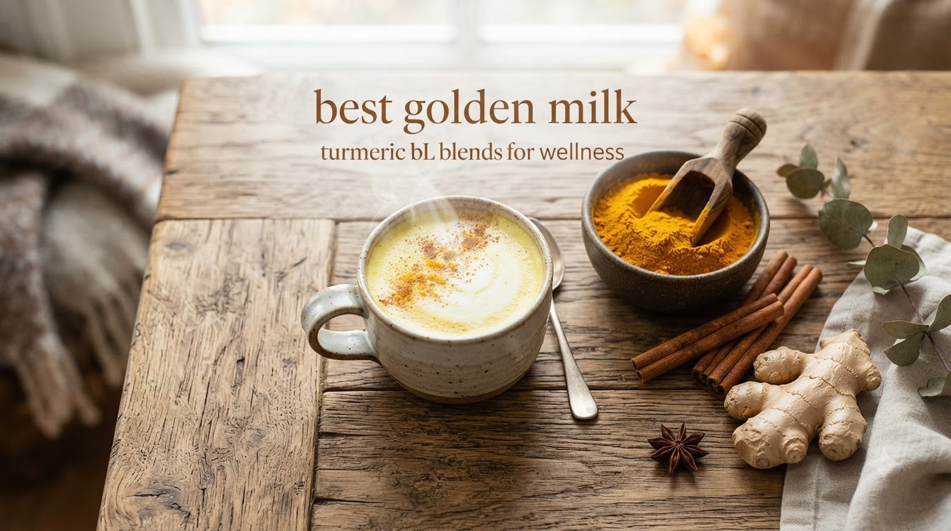 best golden milk turmeric blends for wellness