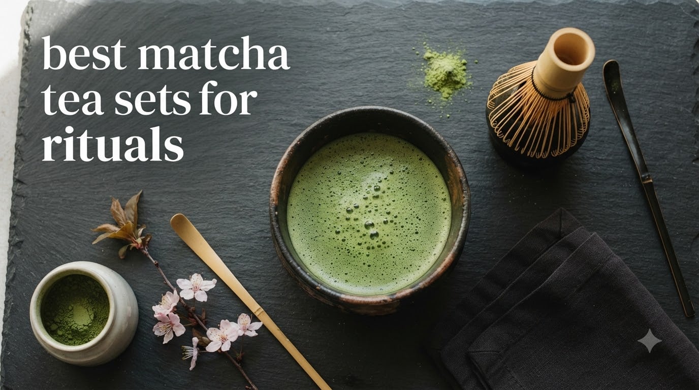 best matcha tea sets for rituals