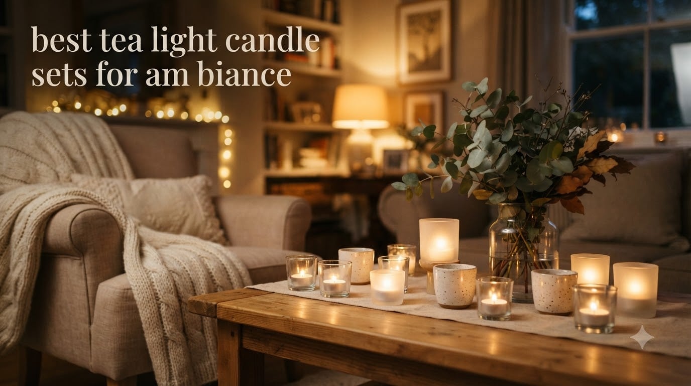 best tea light candle sets for ambiance