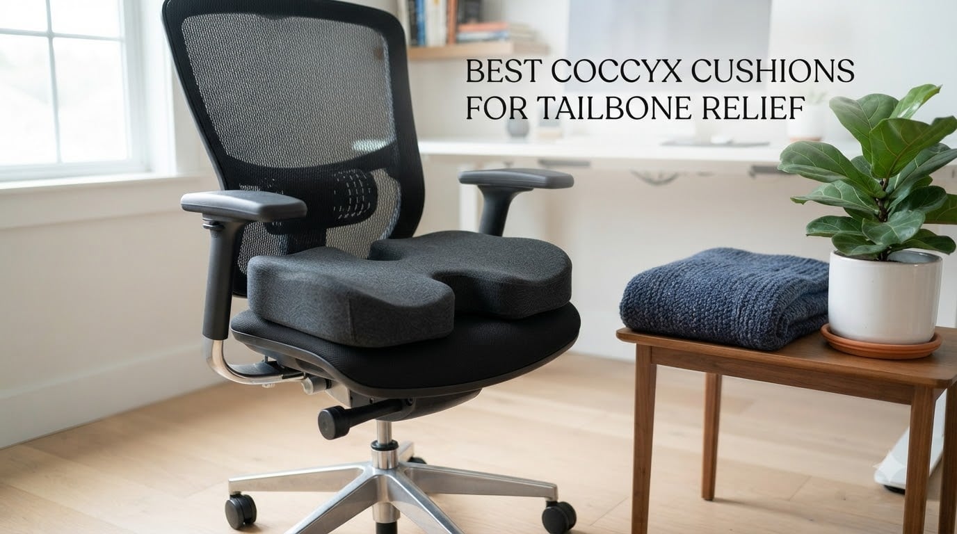 best coccyx cushions for tailbone relief