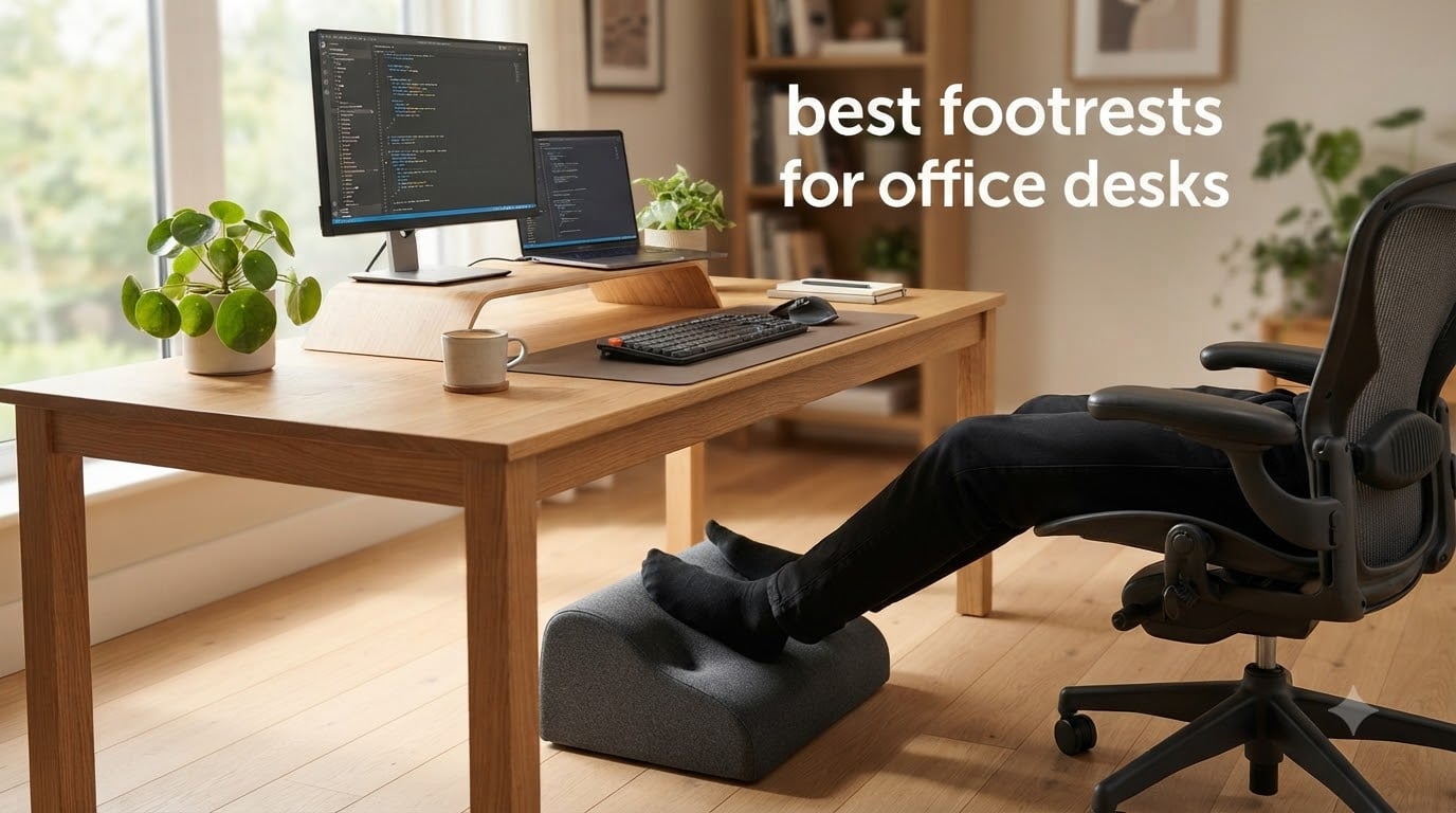 best footrests for office desks